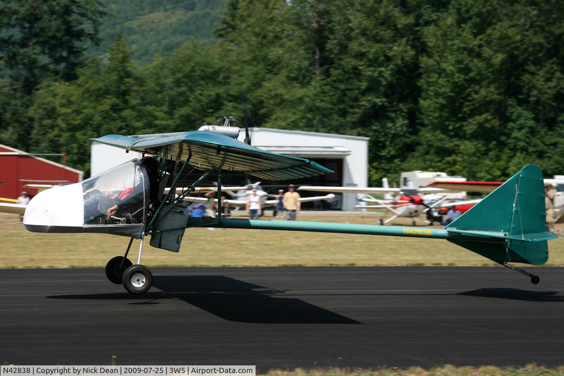N42838, Kolb Twinstar RG C/N 001, 3W5