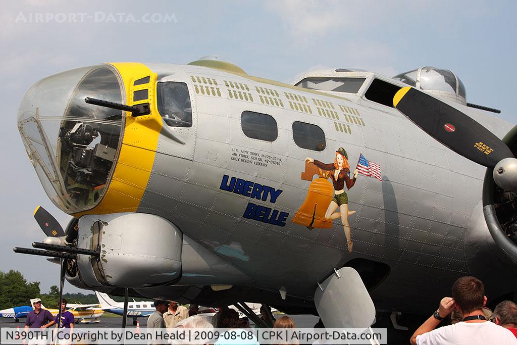 N390TH, 1944 Boeing B-17G Flying Fortress C/N Not found 44-85734, Nose Art of 