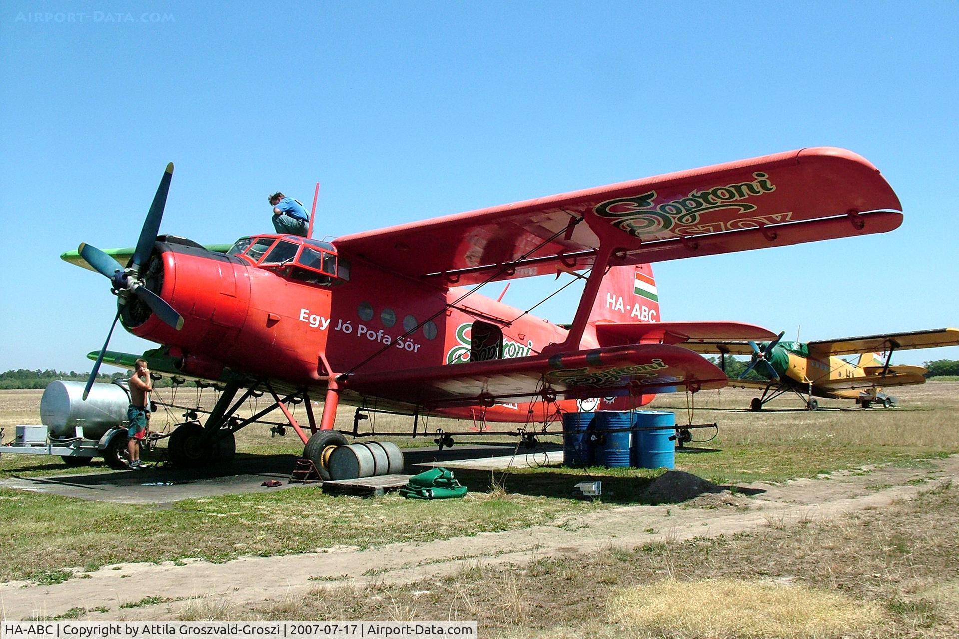 HA-ABC, 1989 PZL-Mielec An-2TD C/N 1G235-20, Fuel before charging, the starting of the agricultural flying.