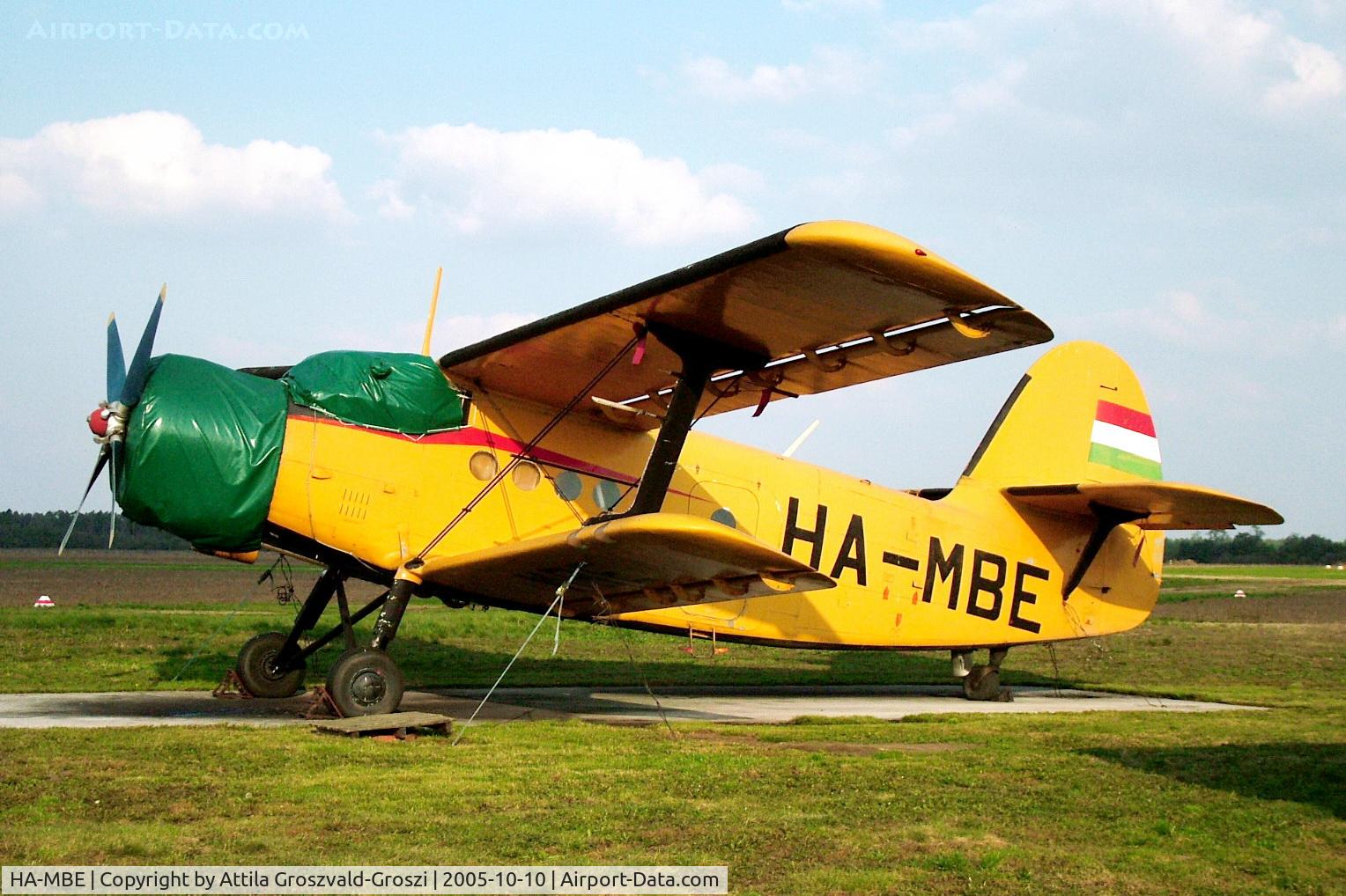 HA-MBE, 1975 PZL-Mielec An-2R C/N 1G161-10, Györszentiván-Böny Airport, Hungary