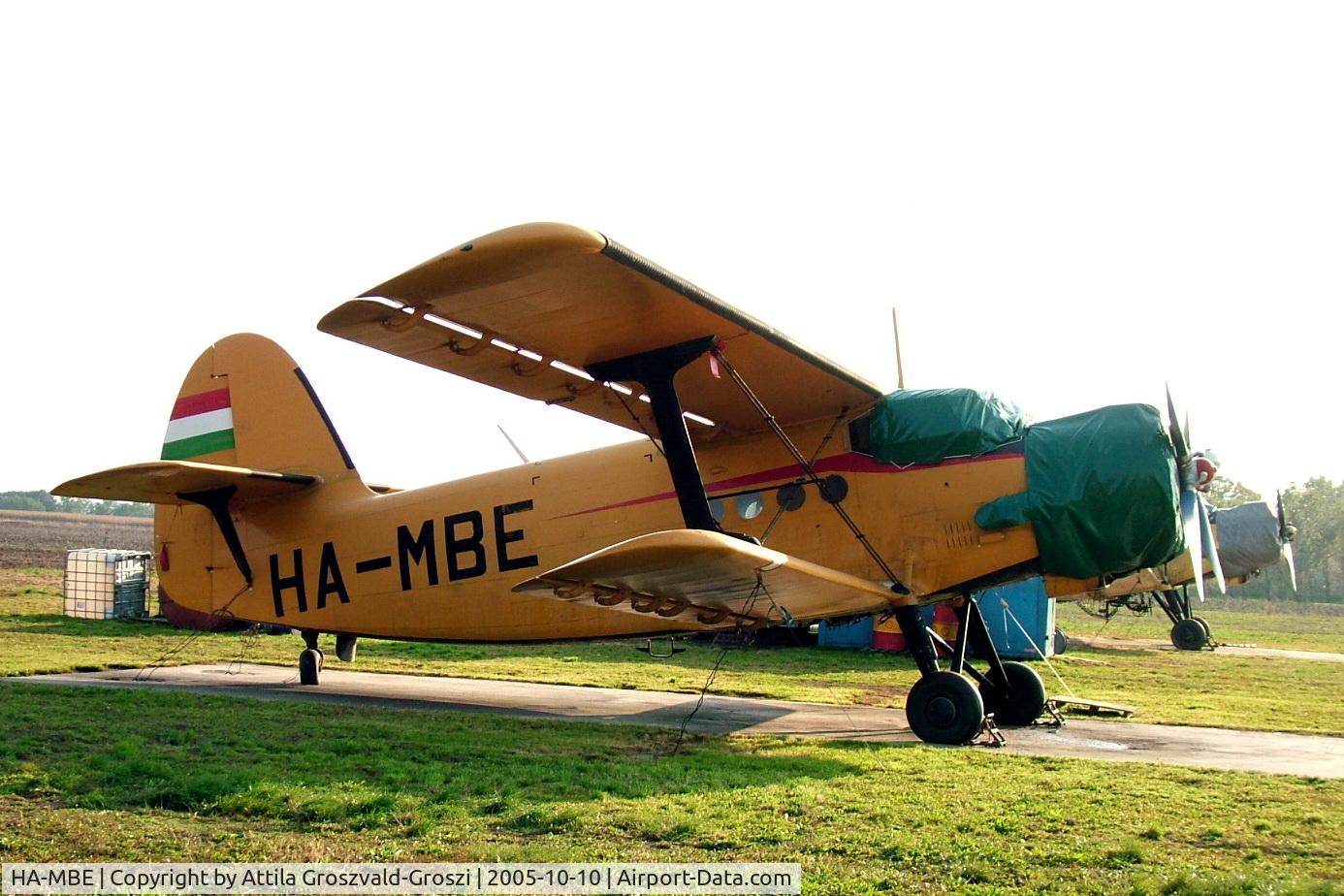 HA-MBE, 1975 PZL-Mielec An-2R C/N 1G161-10, Györszentiván-Böny Airport, Hungary