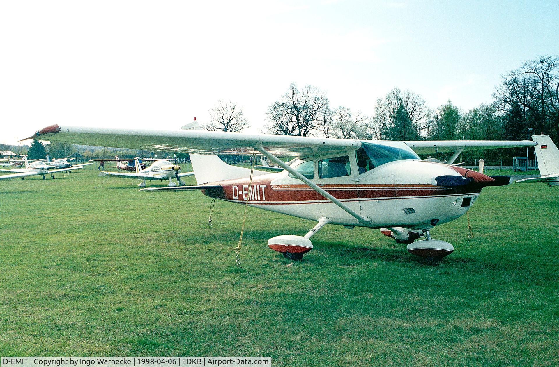 D-EMIT, 1952 Cessna 170B C/N 25509, Cessna 182P Skylane at Bonn-Hangelar airfield