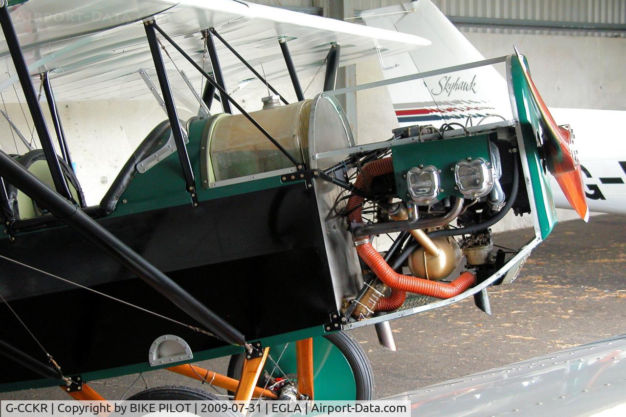 G-CCKR, 2004 Pietenpol Air Camper C/N PFA 047-12295, GETTING A FEW CHECKS BEFORE IT'S ANNUAL