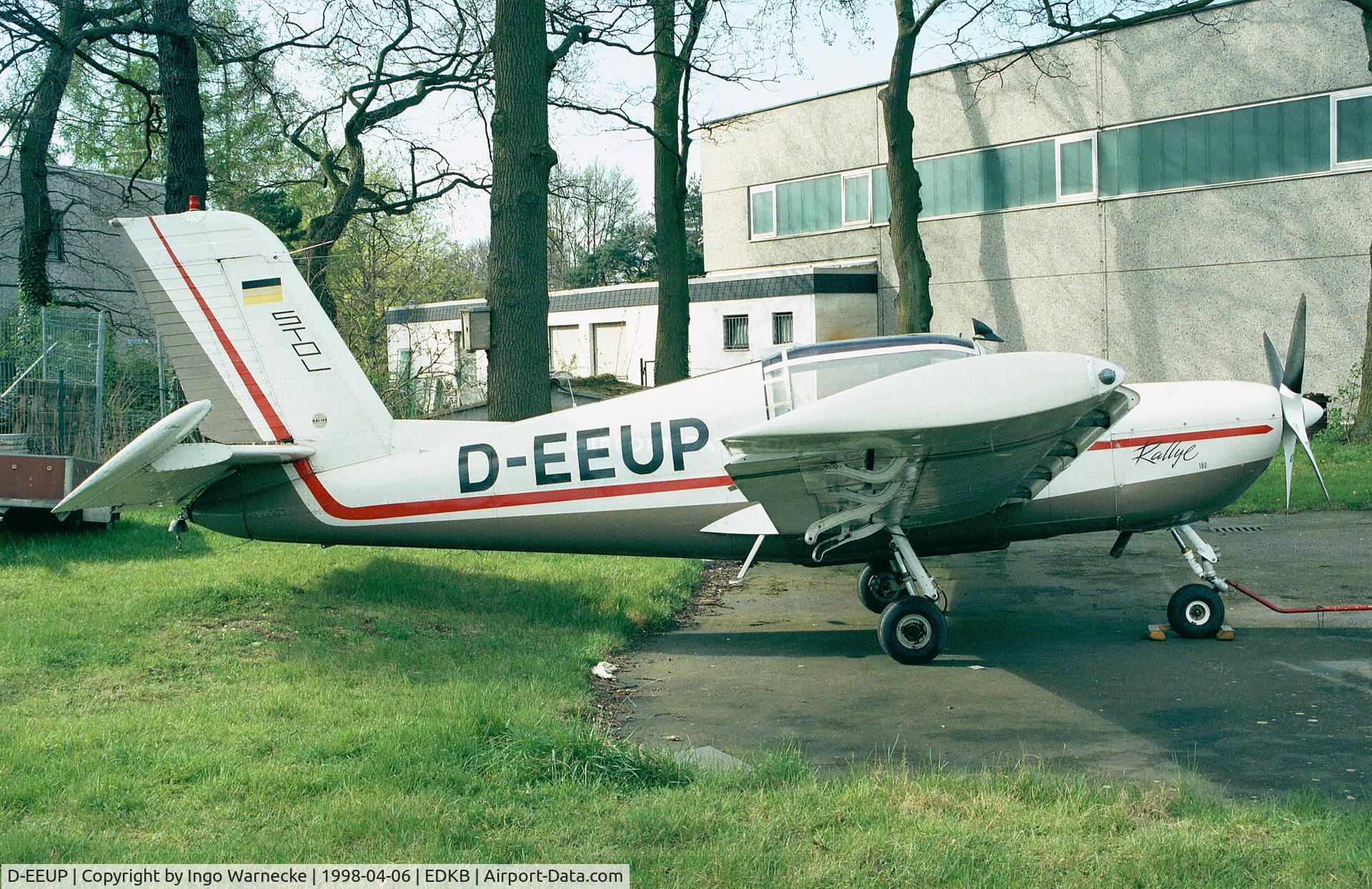 D-EEUP, Socata Rallye 180TS Galerien C/N 3246, SOCATA Rallye 180TS Galerien at Bonn-Hangelar airfield