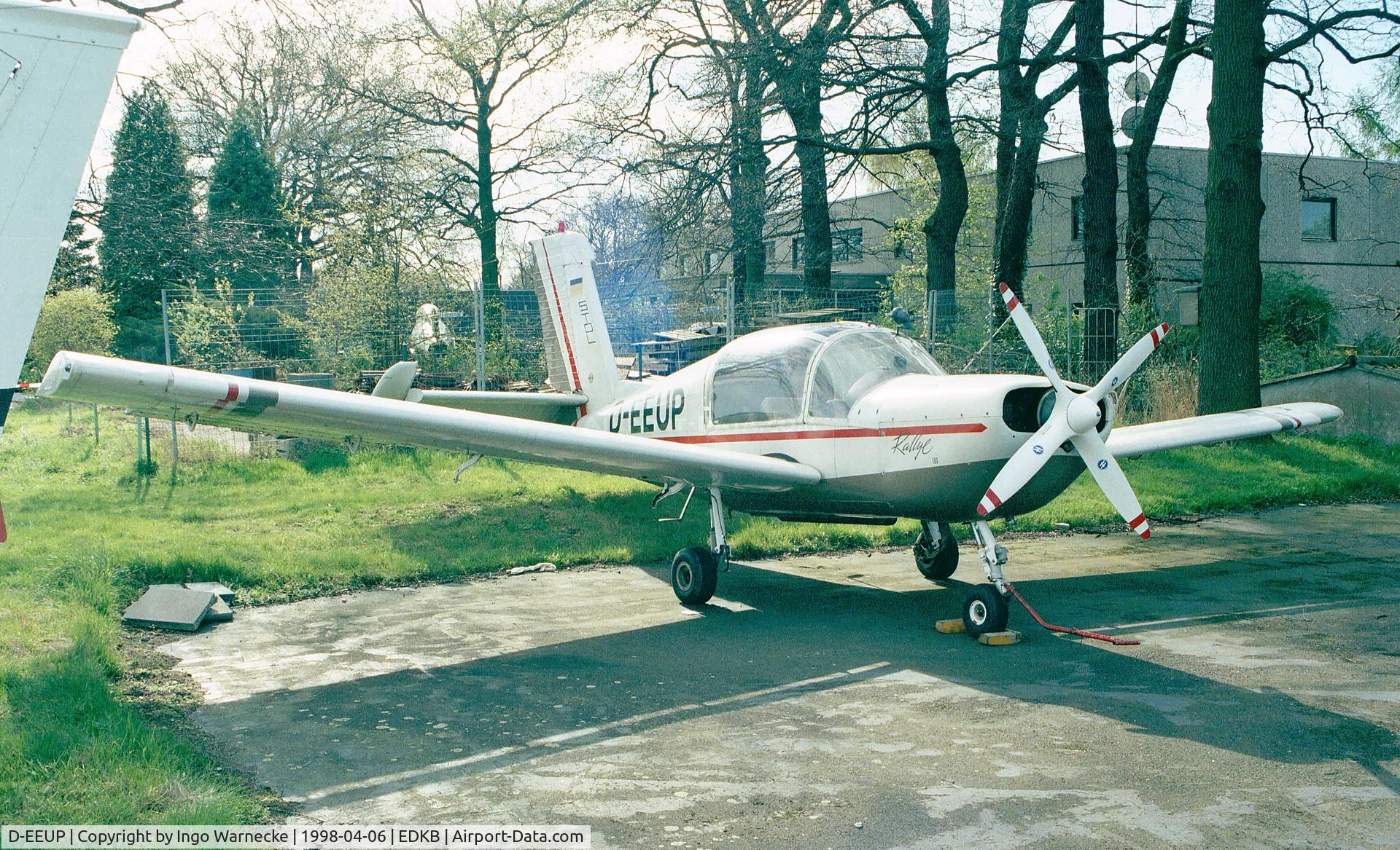 D-EEUP, Socata Rallye 180TS Galerien C/N 3246, SOCATA Rallye 180TS Galerien at Bonn-Hangelar airfield