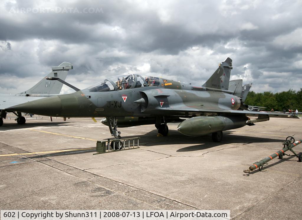 602, Dassault Mirage 2000D C/N 393, Displayed during LFOA Airshow 2008