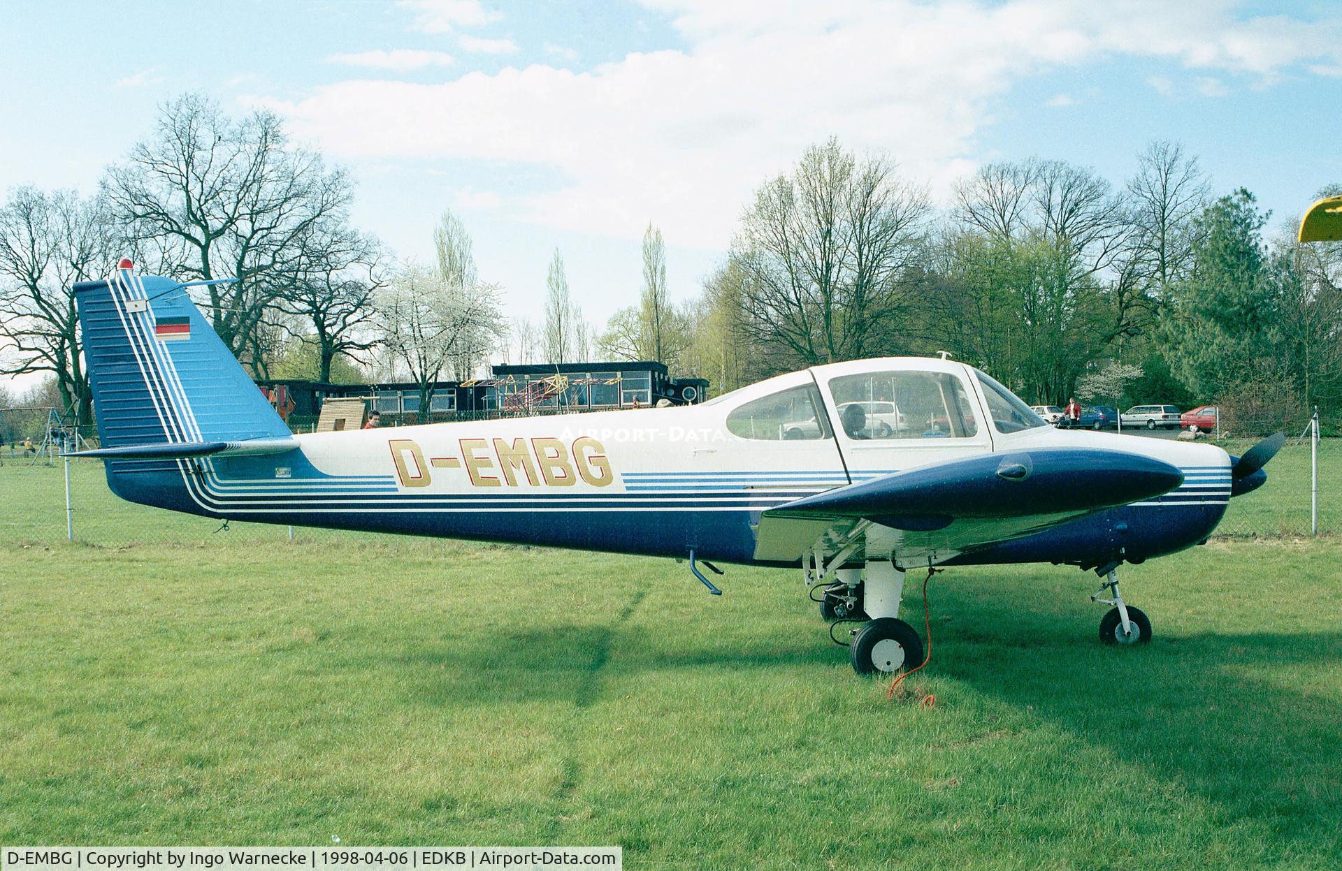 D-EMBG, Fuji FA-200-180 Aero Subaru C/N 157, Fuji FA-200-180 Aero Subaru at Bonn-Hangelar airfield