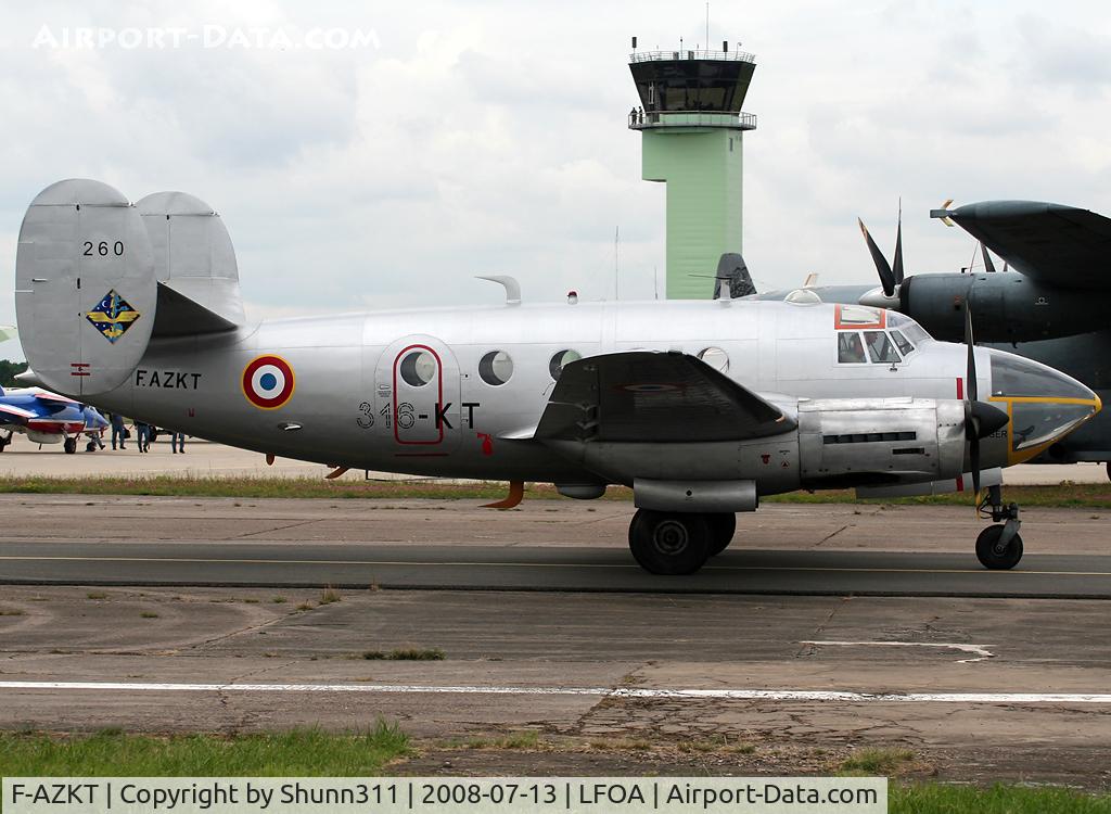 F-AZKT, 1954 Dassault MD-311 Flamant C/N 260, Used as a demo during LFOA Airshow 2008