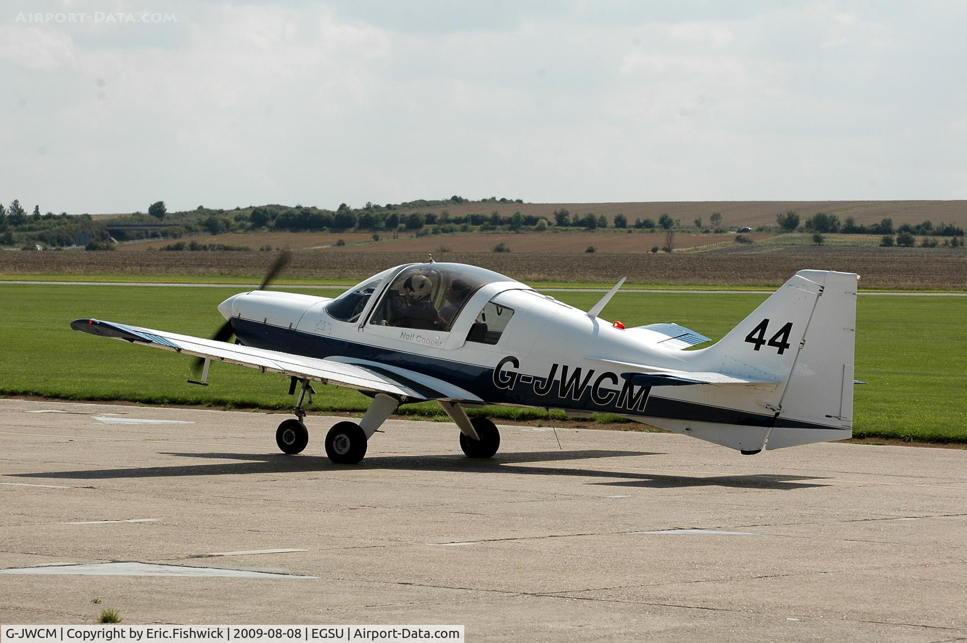 G-JWCM, 1980 Scottish Aviation Bulldog Series 120 Model 1210 C/N BH120/408, G-JWCM Bulldog at Duxford