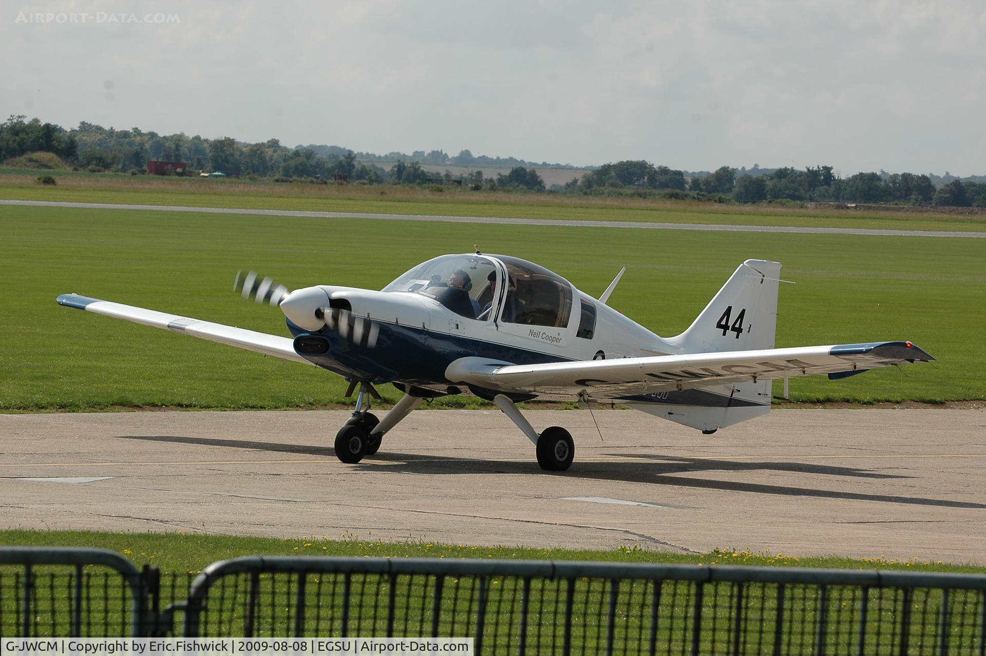 G-JWCM, 1980 Scottish Aviation Bulldog Series 120 Model 1210 C/N BH120/408, G-JWCM Bulldog at Duxford