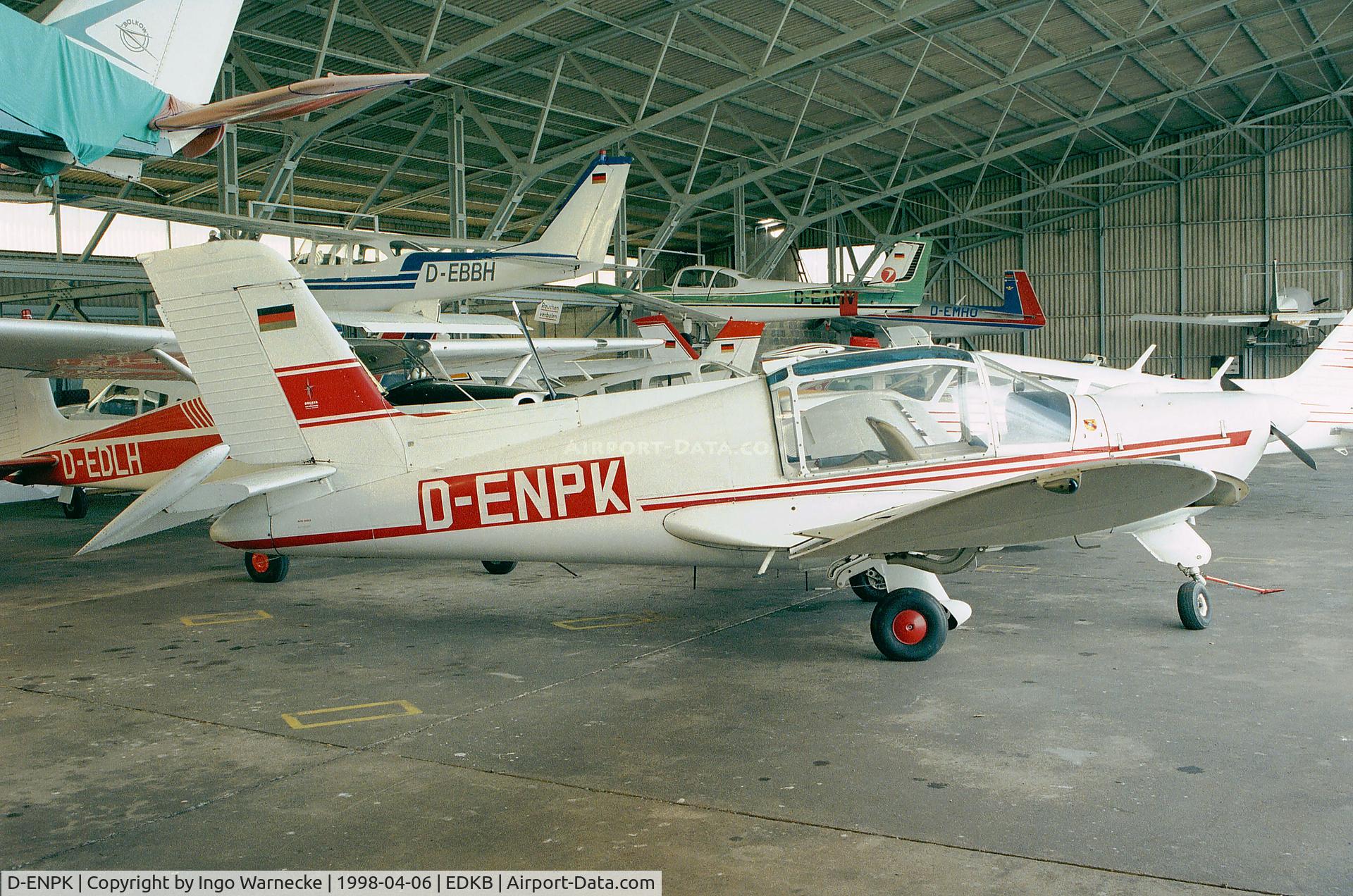 D-ENPK, Socata MS-883 Rallye 115 C/N 1683, SOCATA MS.883 Rallye 115 at Bonn-Hangelar airfield