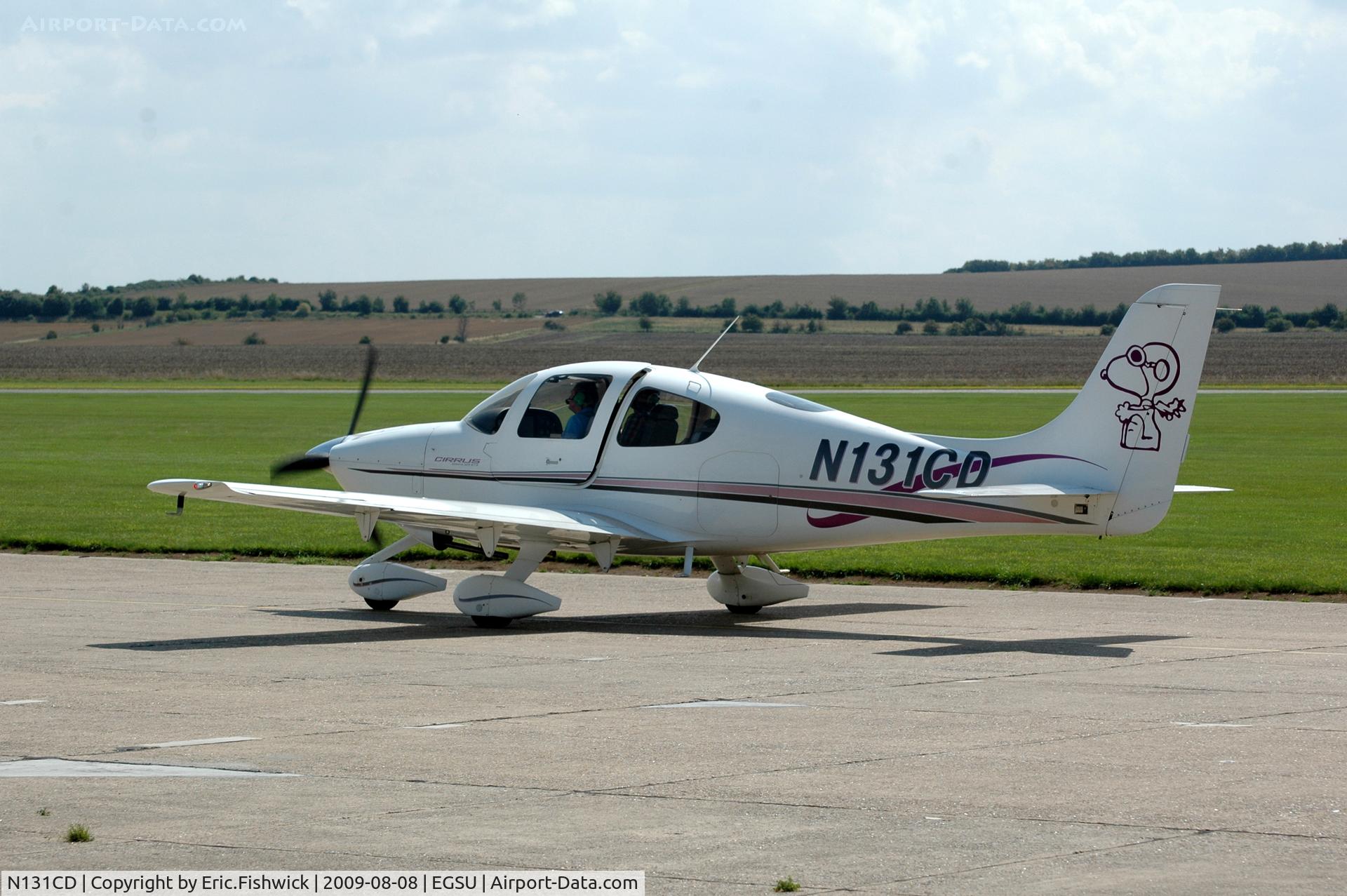 N131CD, 2000 Cirrus SR20 C/N 1031, 1. N131CD at Duxford