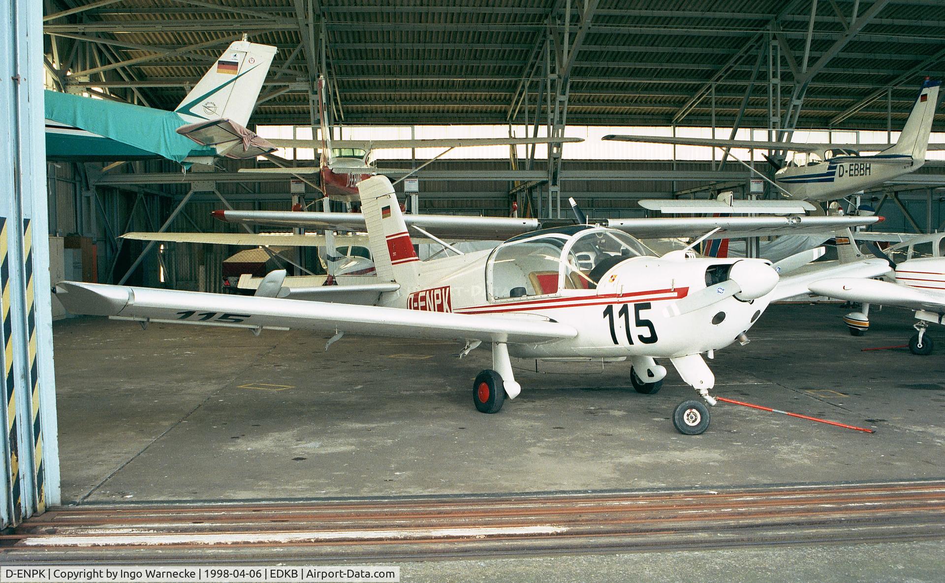 D-ENPK, Socata MS-883 Rallye 115 C/N 1683, SOCATA MS.883 Rallye 115 at Bonn-Hangelar airfield