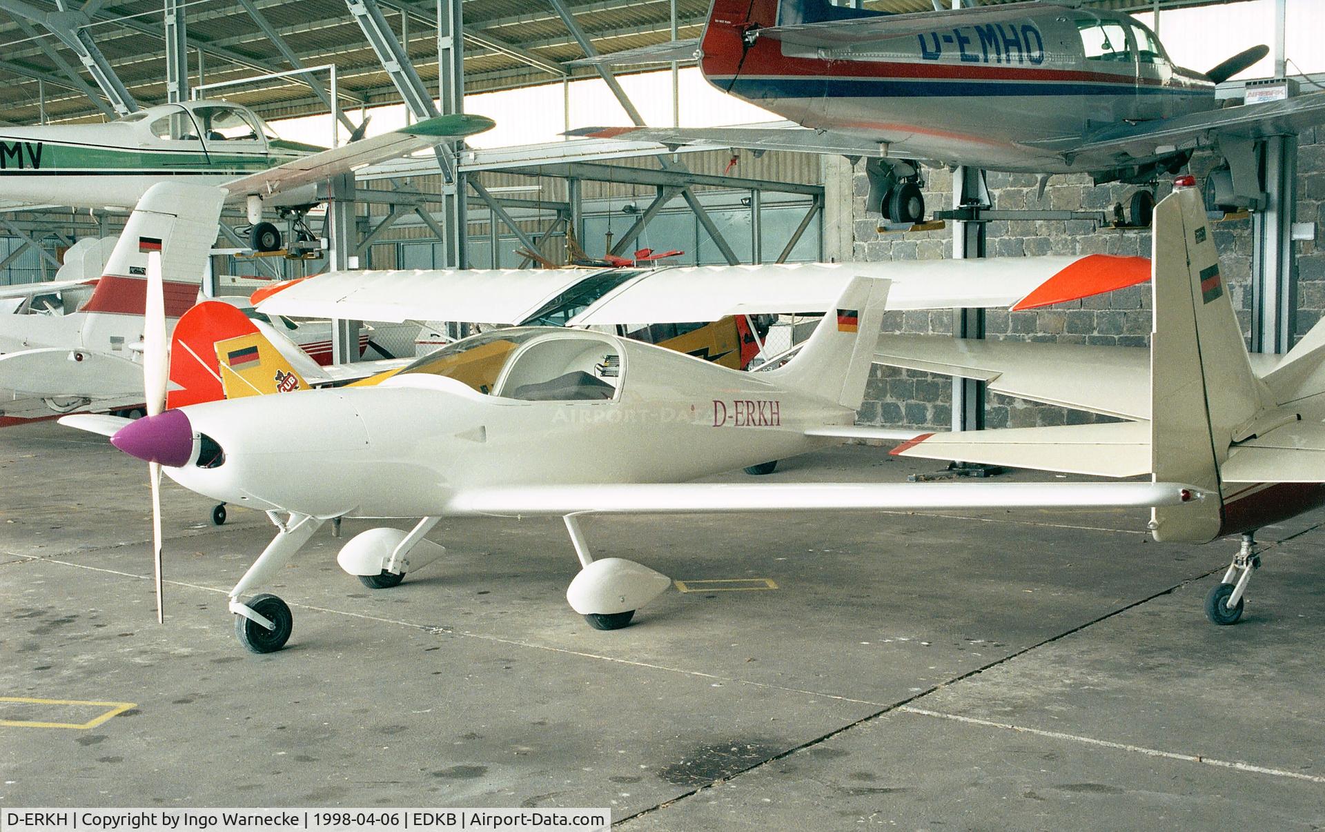 D-ERKH, 1994 Aero Designs Pulsar XP C/N 01 (D-ERKH), Aero Designs (Heumann) Pulsar XP at Bonn-Hangelar airfield