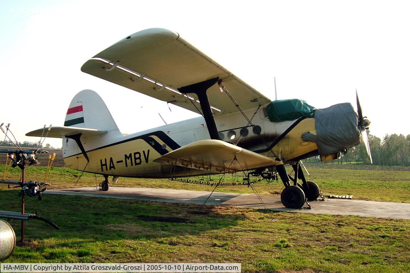 HA-MBV, 1976 PZL-Mielec AN-2R C/N 1G172-54, Györszentiván-Böny Airport, Hungary