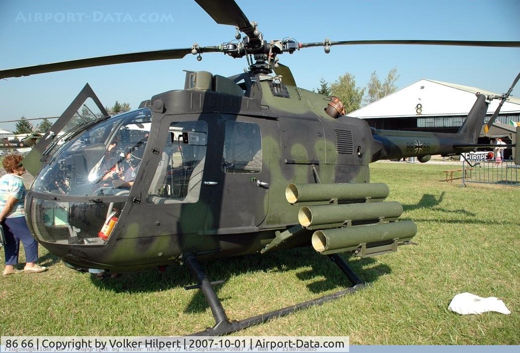 86 66, MBB Bo.105P C/N 6066, MBB Bo-105P1