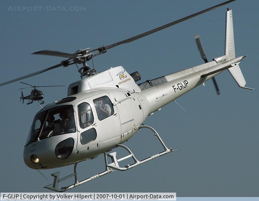 F-GIJP, Aerospatiale AS-350BA Ecureuil C/N 1672, at Phalsbourg