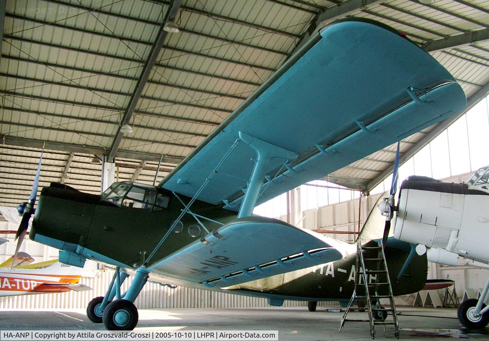 HA-ANP, 1987 PZL-Mielec An-2TD C/N 1G224-09, Per Airport, LHPR-Hungary - Hangar