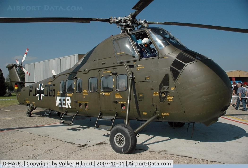 D-HAUG, Sikorsky S-58C C/N 58-0836, at Phalsbourg