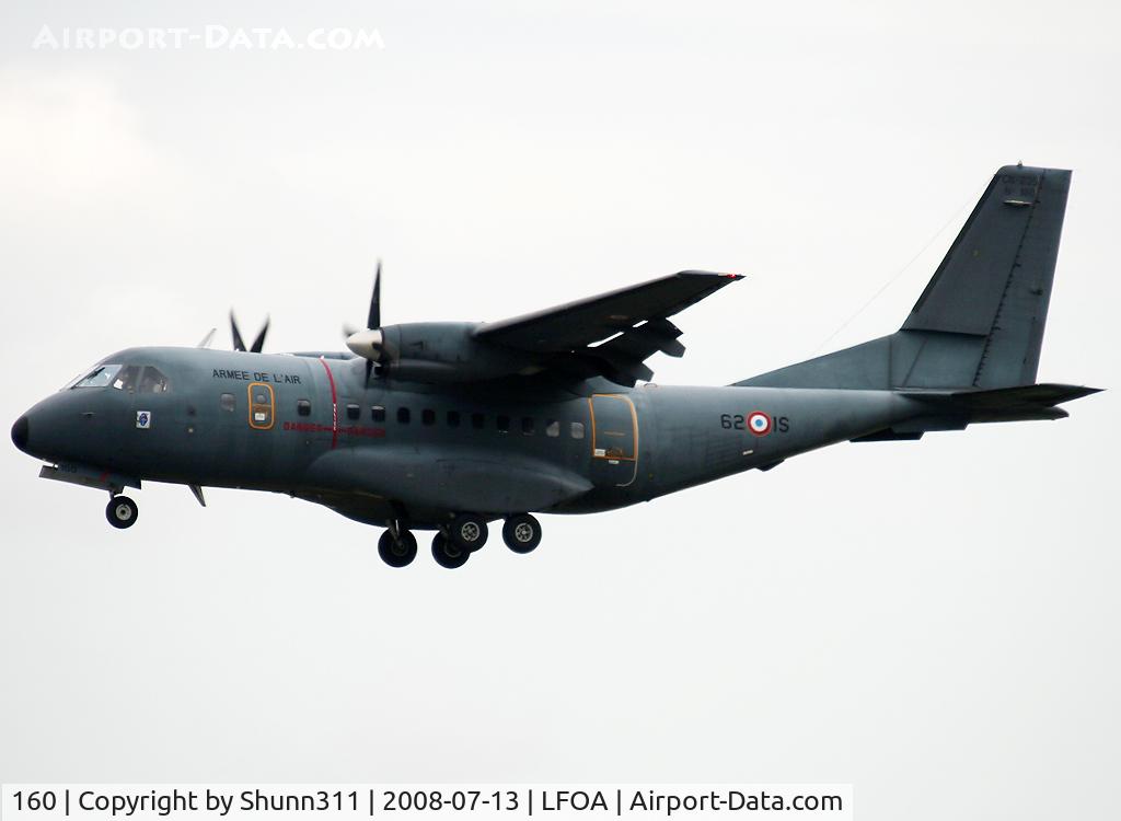 160, Airtech CN-235-200M C/N C160, Used for first flight during LFOA Airshow 2008