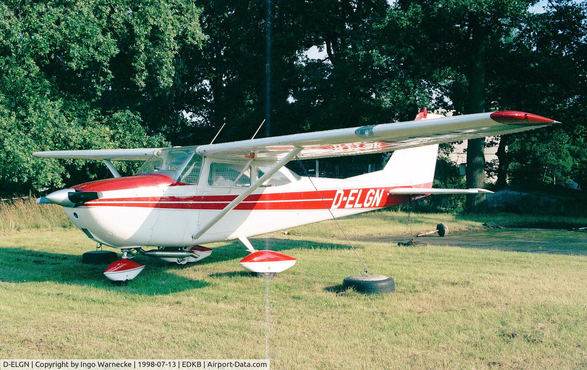 D-ELGN, 1964 Reims F172F Skyhawk C/N 0107, Cessna (Reims) F172F Skyhawk at Bonn-Hangelar airfield
