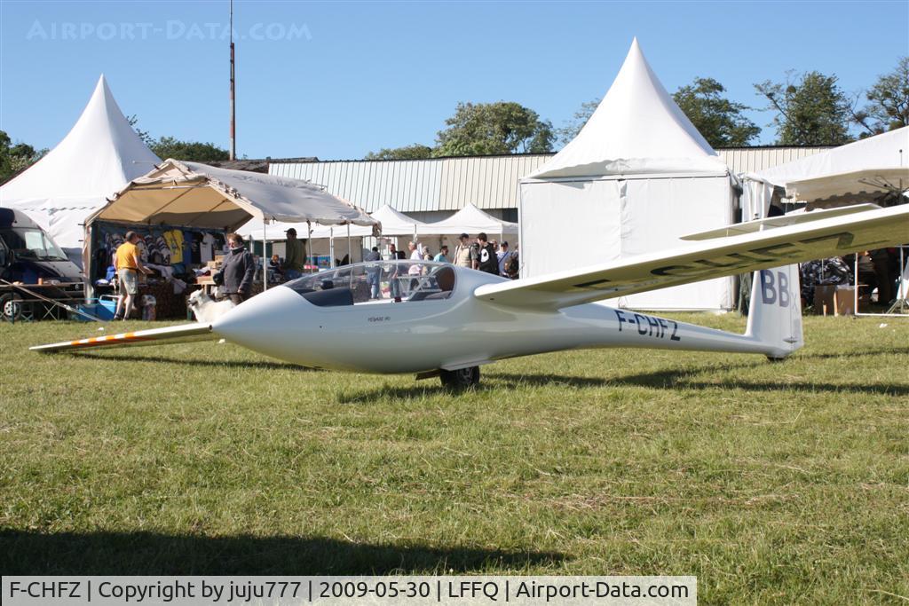 F-CHFZ, Centrair C101A Pegase C/N 101A0600, on display at Cerny La Ferté-Alais