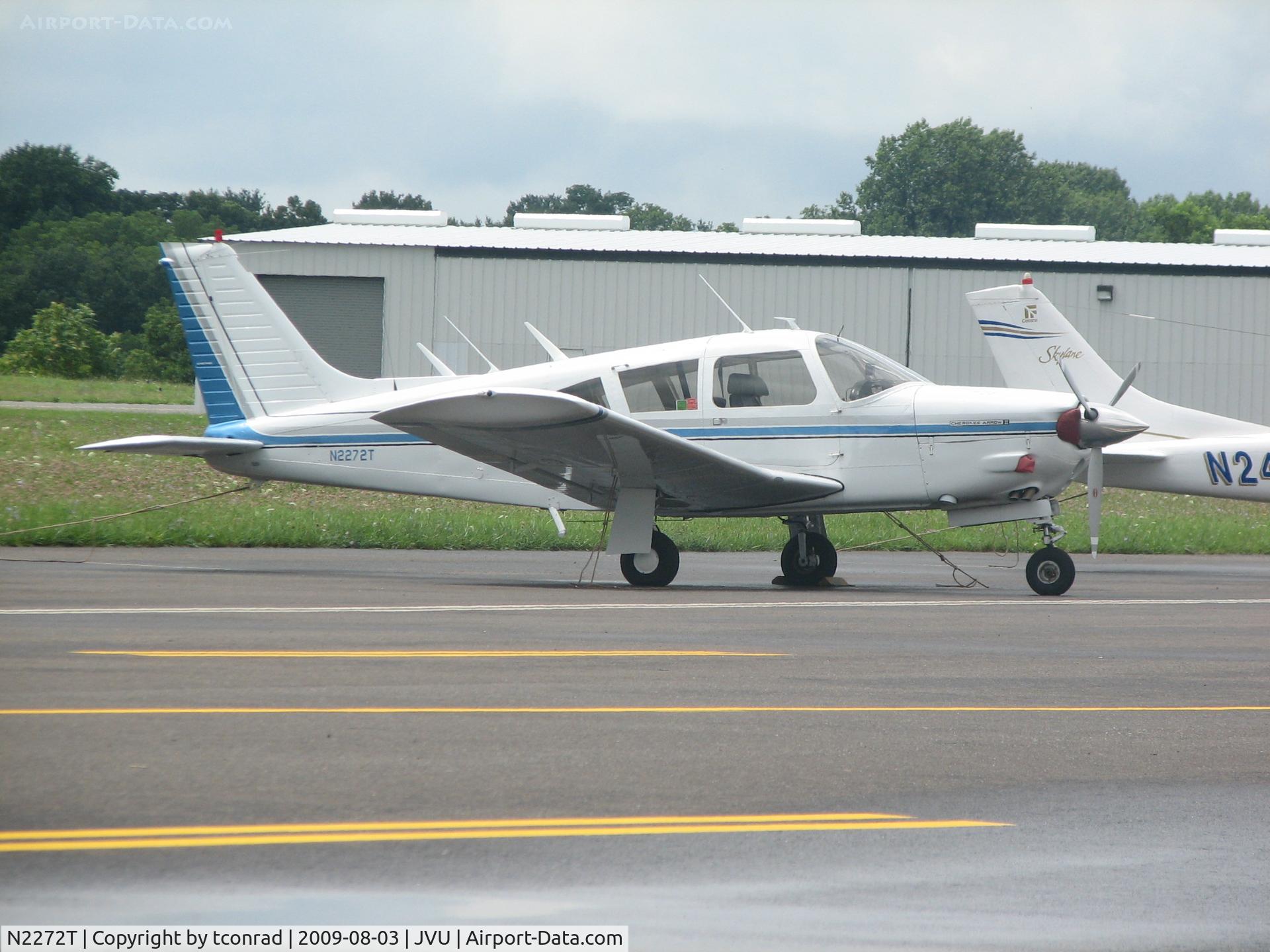N2272T, 1972 Piper PA-28R-200 Cherokee Arrow C/N 28R-7235001, at Queen City
