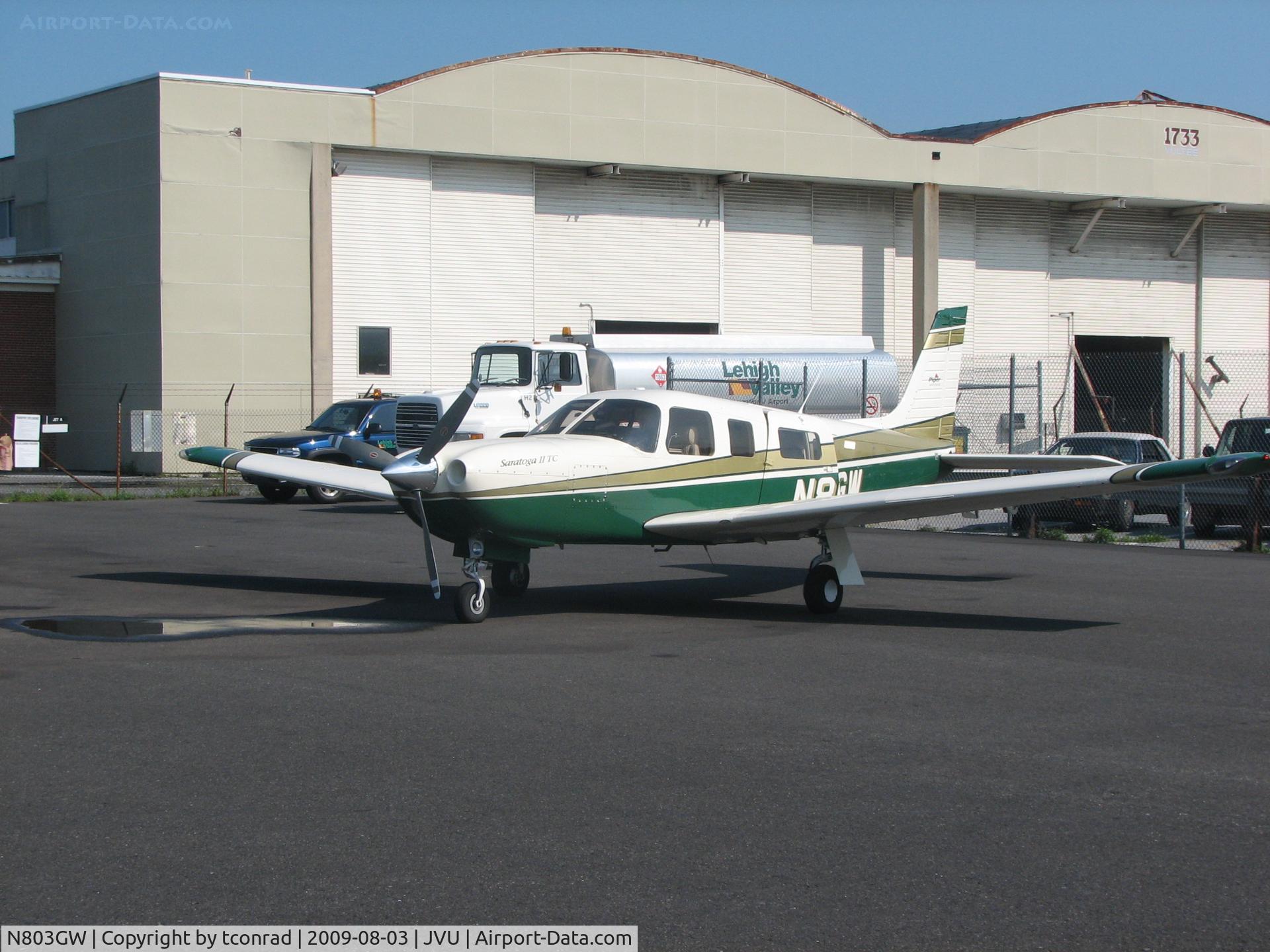 N803GW, 1998 Piper PA-32R-301T Turbo Saratoga C/N 3257074, at Queen City