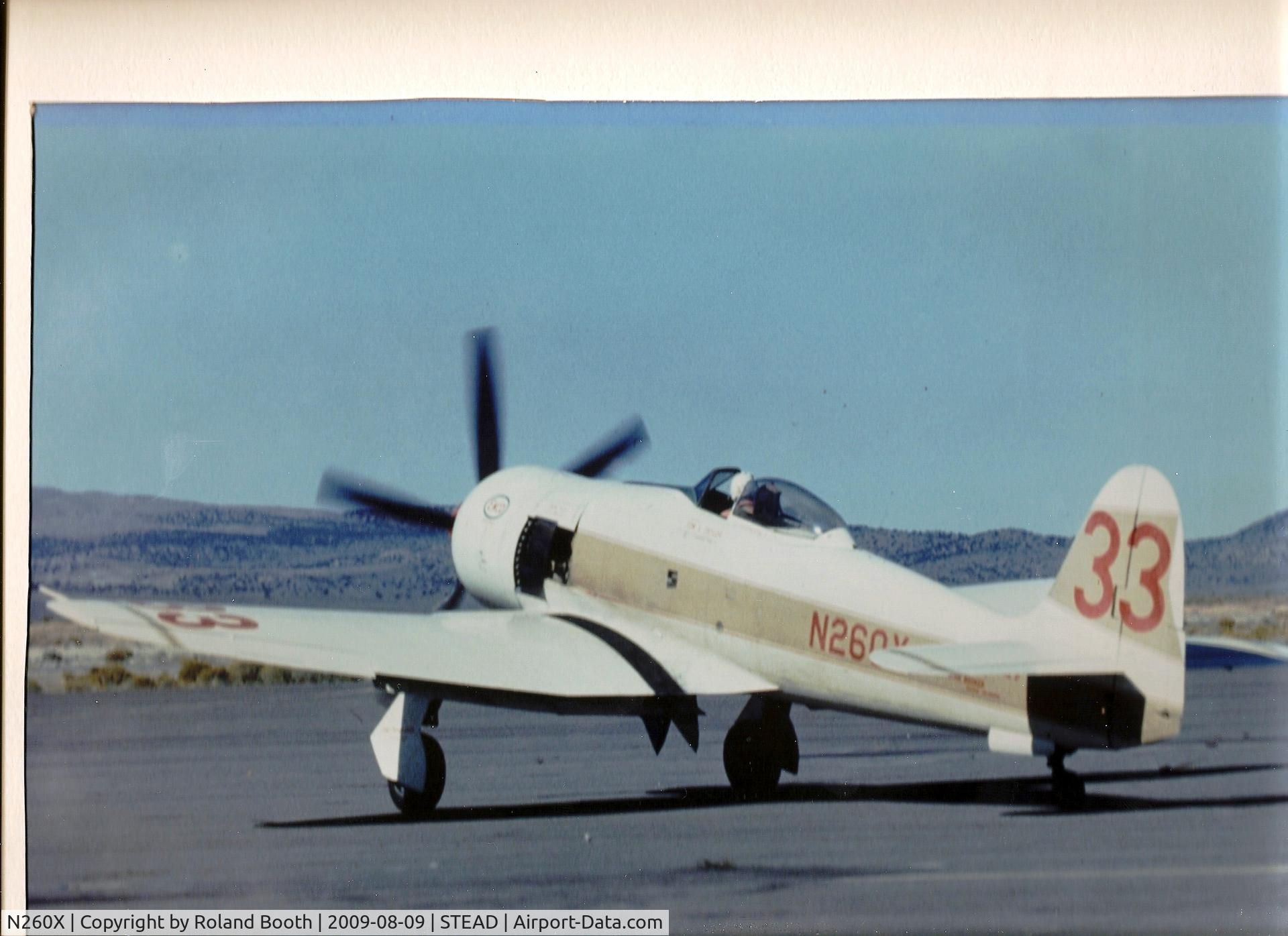 N260X, 1951 Hawker Sea Fury FB11 C/N 41H/636334, Capt Tommy Taylor Taxi Reno 1967