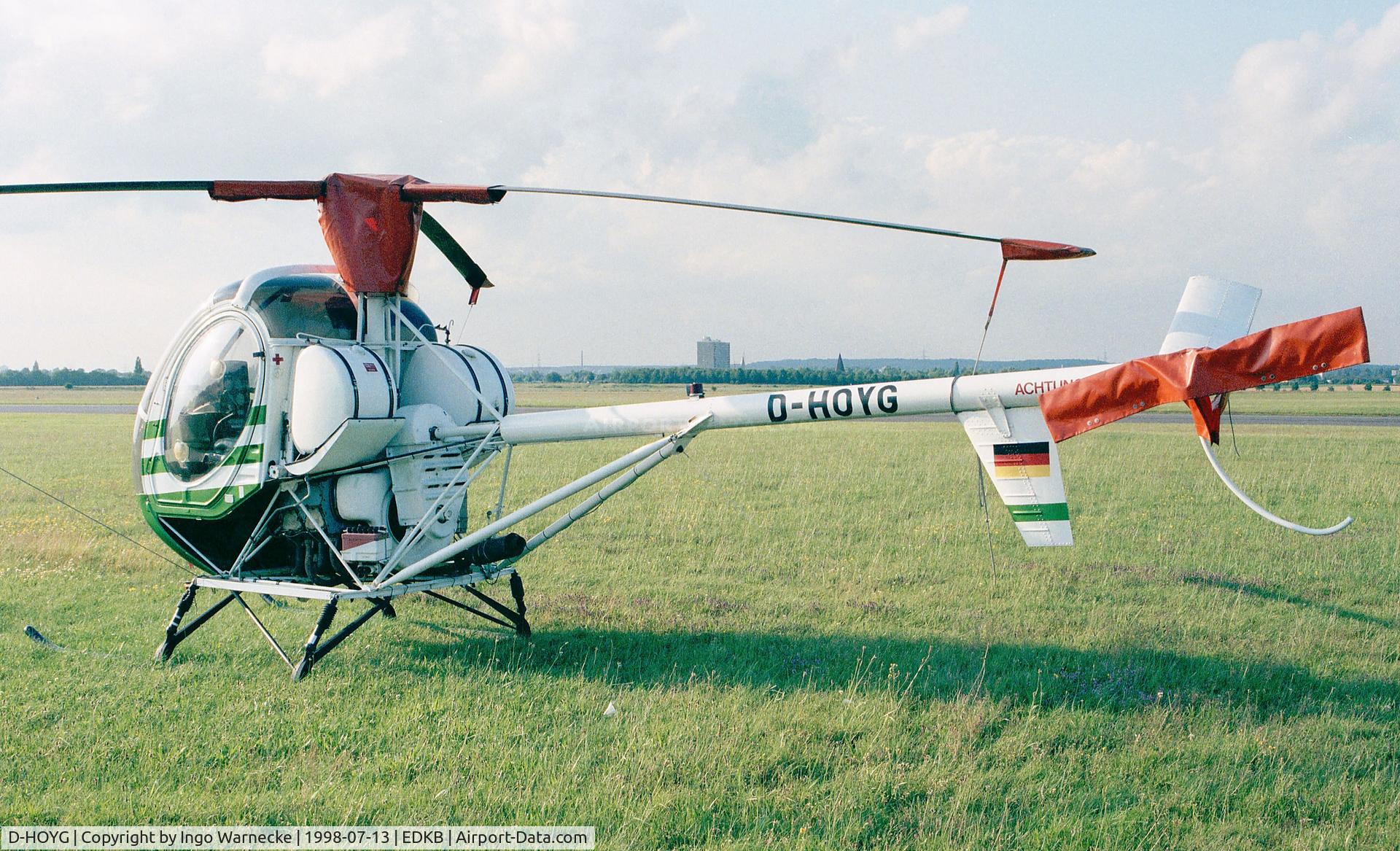 D-HOYG, Hughes 269C C/N 49-0678, Huges 269C at Bonn-Hangelar airfield