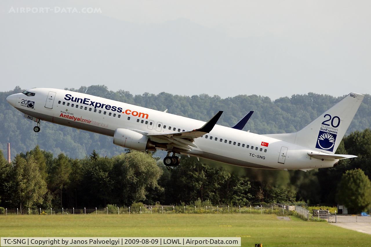 TC-SNG, 2008 Boeing 737-8HC C/N 36530, SunExpress Boeing B737-8HC