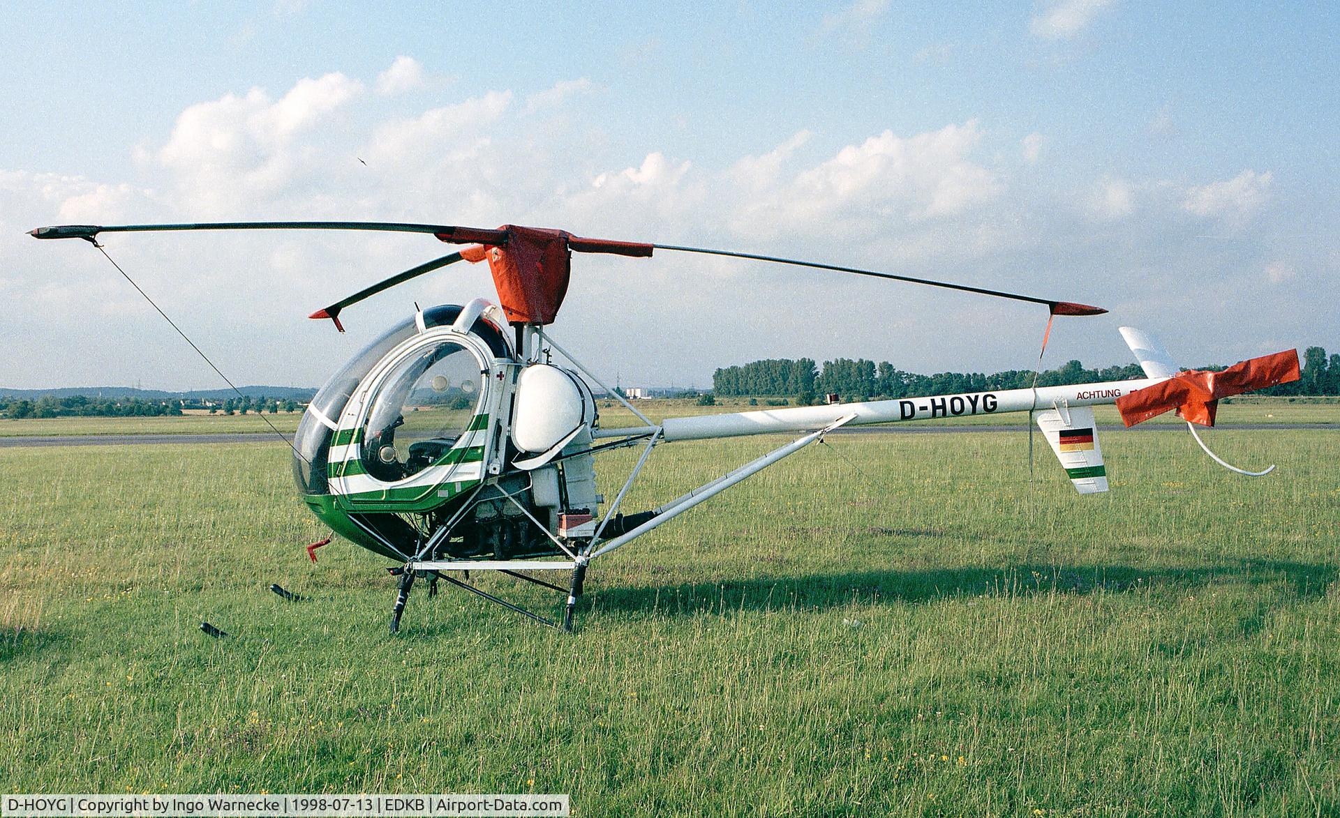 D-HOYG, Hughes 269C C/N 49-0678, Huges 269C at Bonn-Hangelar airfield