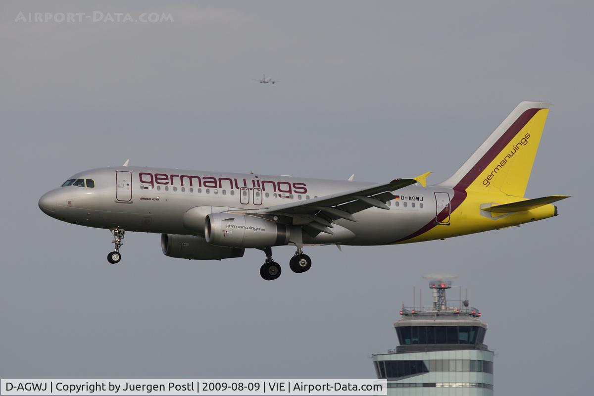 D-AGWJ, 2008 Airbus A319-132 C/N 3375, Airbus A319-132
