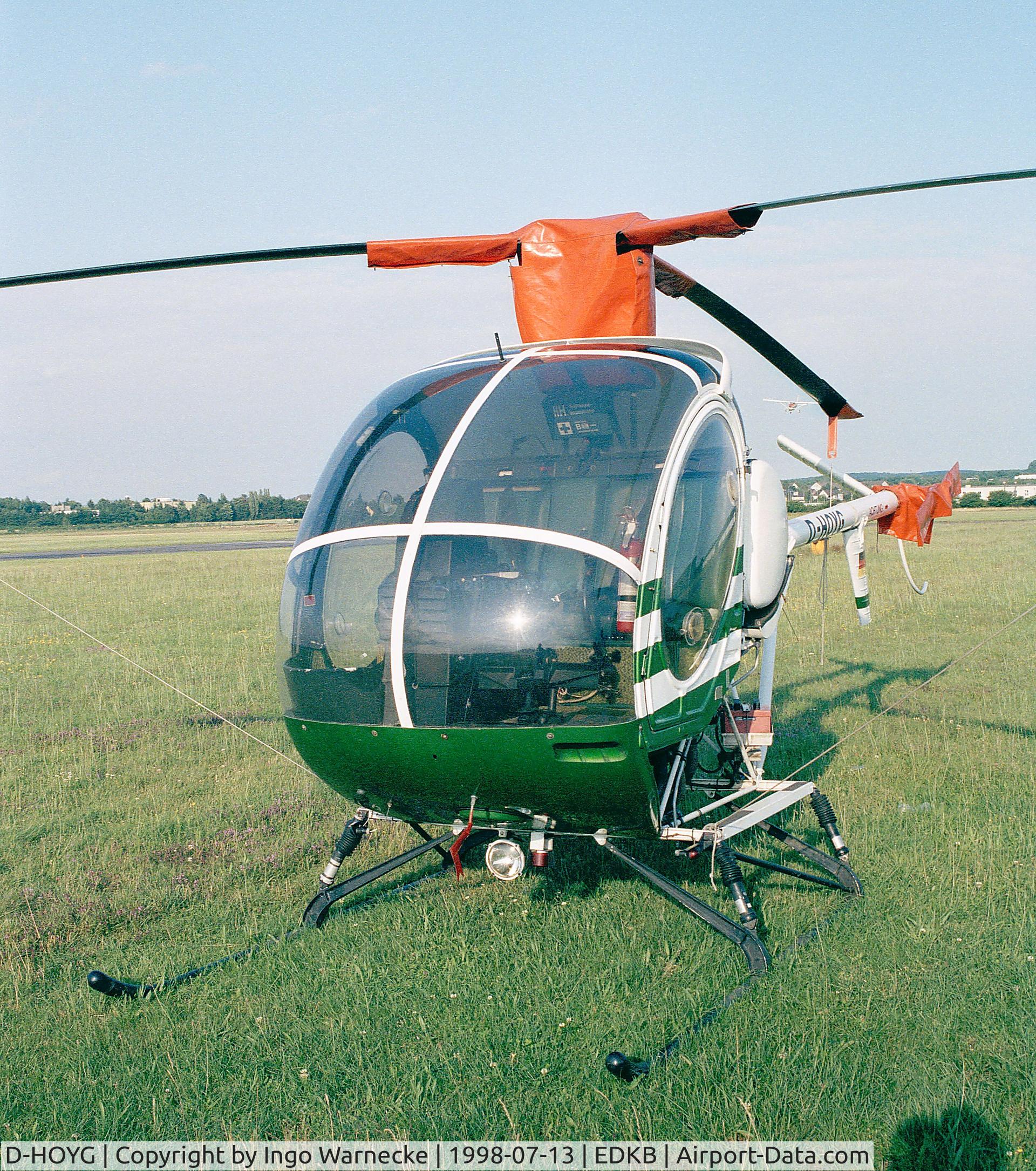 D-HOYG, Hughes 269C C/N 49-0678, Huges 269C at Bonn-Hangelar airfield