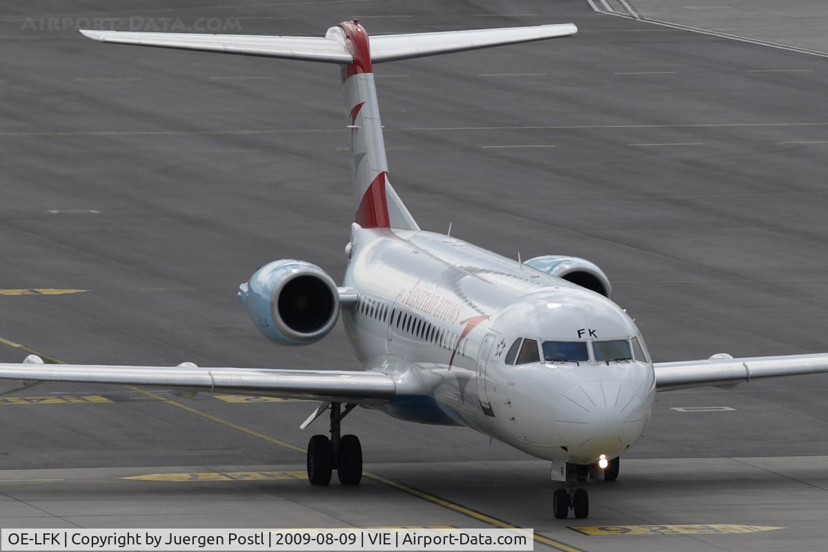 OE-LFK, 1995 Fokker 70 (F-28-0070) C/N 11555, Fokker 70