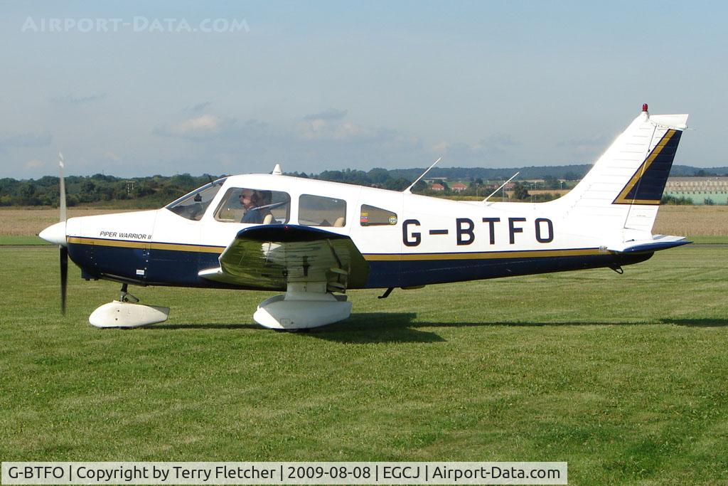 G-BTFO, 1978 Piper PA-28-161 Cherokee Warrior II C/N 28-7816580, Piper PA-28-161 - Visitor to Sherburn for the 2009 LAA Great Northern Rally