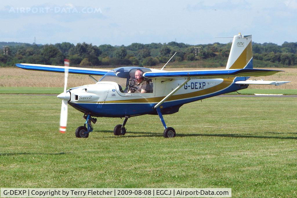 G-DEXP, 1986 ARV ARV1 Super 2 C/N PFA 152-11154, ARV1 - Visitor to Sherburn for the 2009 LAA Great Northern Rally