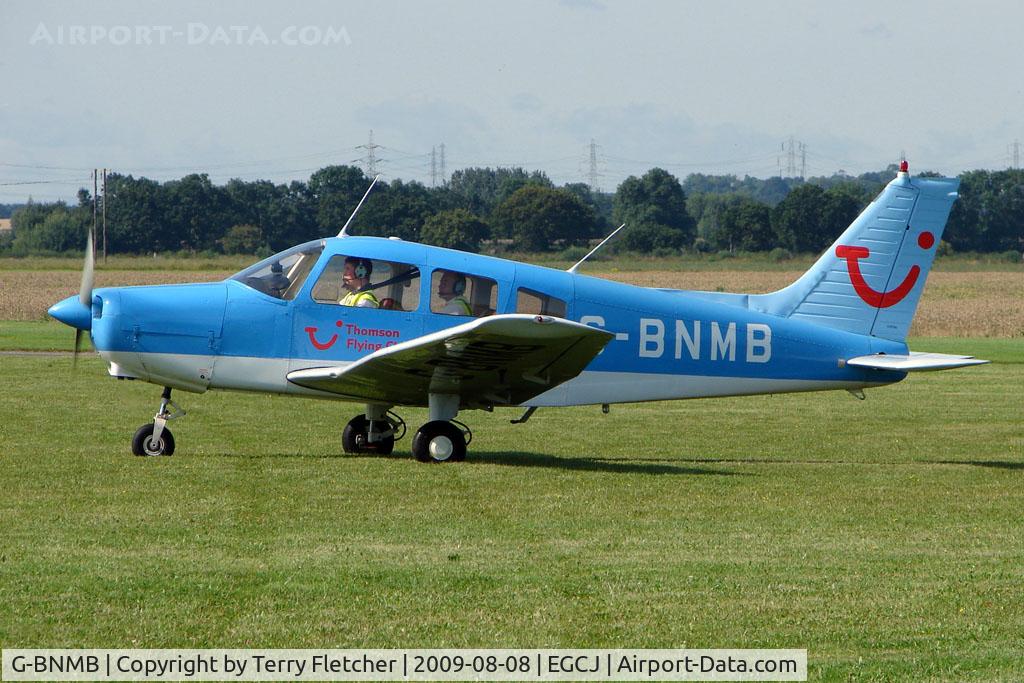 G-BNMB, 1976 Piper PA-28-151 Cherokee Warrior C/N 28-7615369, Piper PA-28-151 - Visitor to Sherburn for the 2009 LAA Great Northern Rally