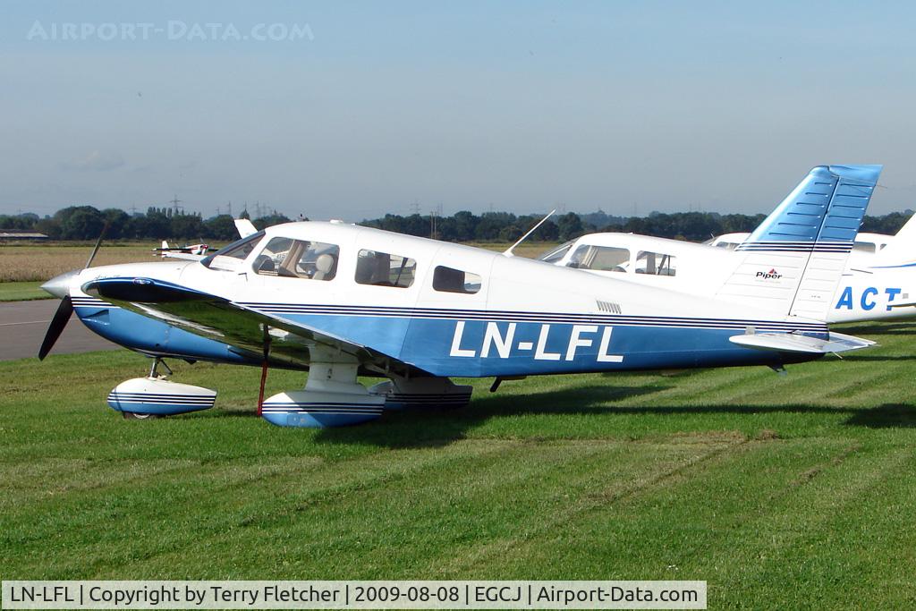 LN-LFL, 1999 Piper PA-28-181 Archer III C/N 28-43271, Piper PA-28-181 - Visitor to Sherburn on the day of the 2009 LAA Great Northern Rally