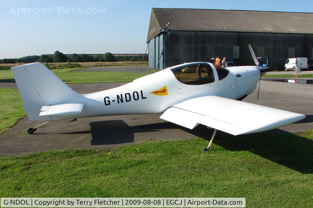 G-NDOL, 1995 Europa Monowheel C/N PFA 247-12594, Europa at Sherburn