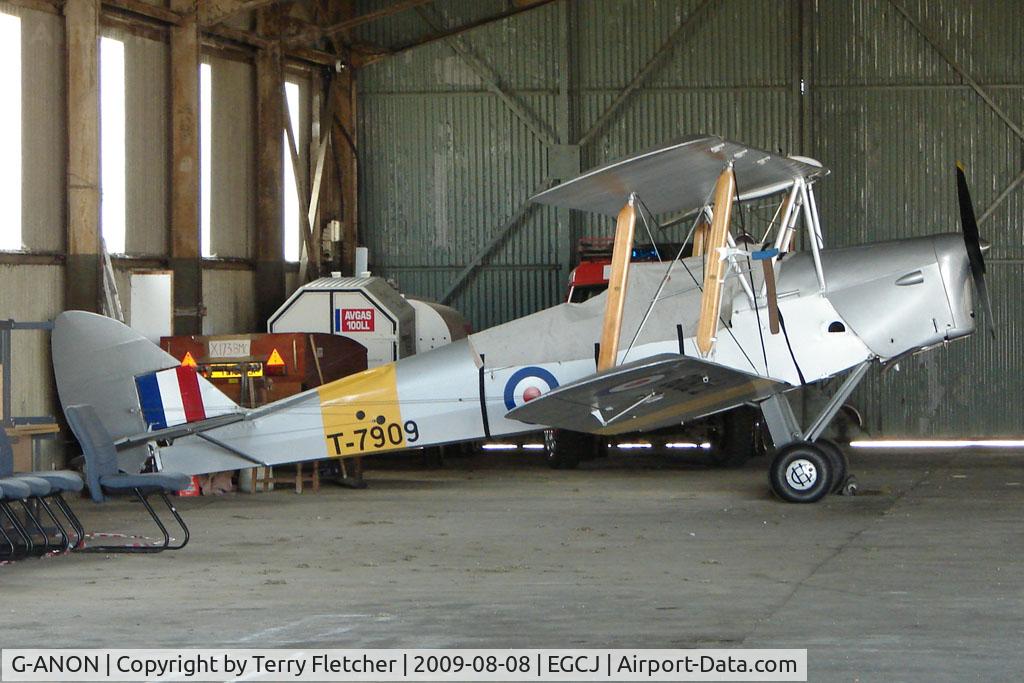 G-ANON, 1941 De Havilland DH-82A Tiger Moth II C/N 84270, 1941 Morris Motors Ltd DH82A TIGER MOTH at Sherburn