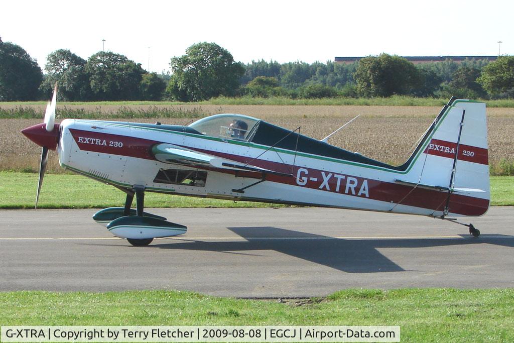 G-XTRA, 1987 Extra EA-230 C/N 12A, Extra EA230 at Sherburn