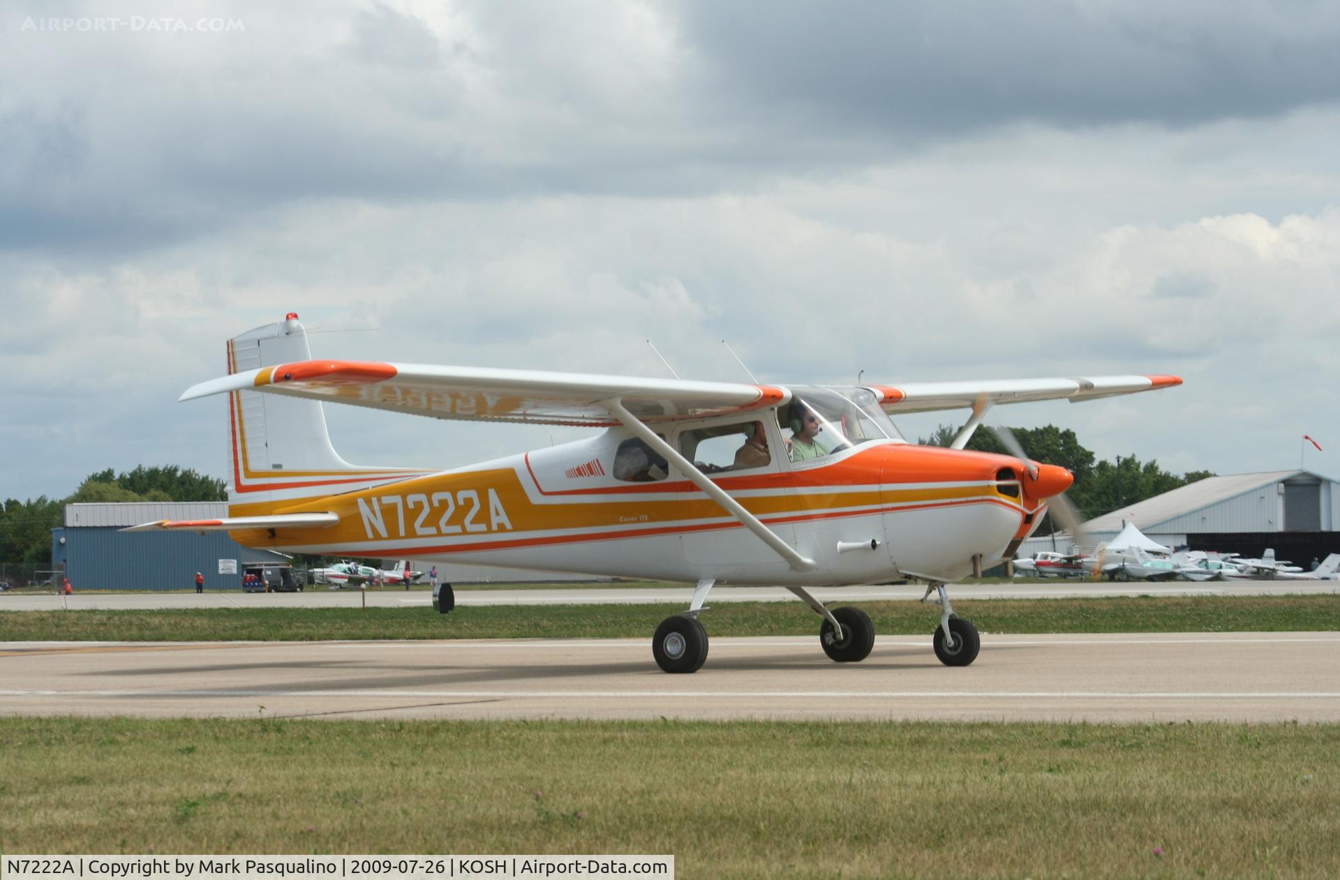 N7222A, 1956 Cessna 172 C/N 29322, Cessna 172