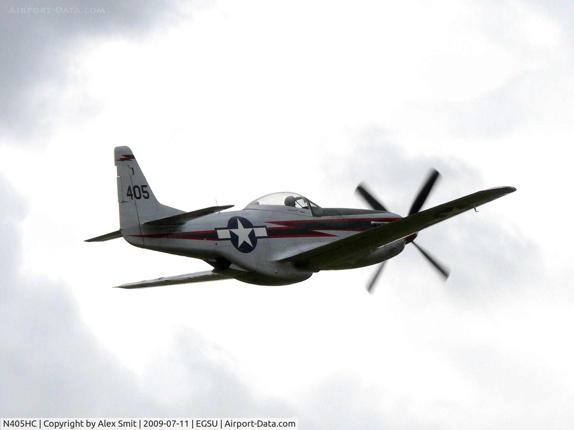 N405HC, 1944 North American F-51D Mustang C/N 44-10753, Cavalier F-51D Mustang NL405HC Biltema painted in US Air Force colors