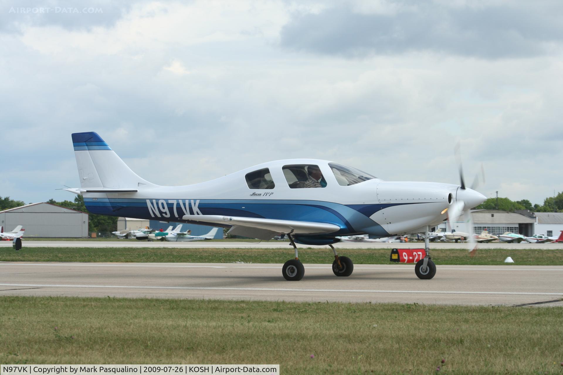 N97VK, 1997 Lancair IV-P C/N LIV-247, Lancair IV P