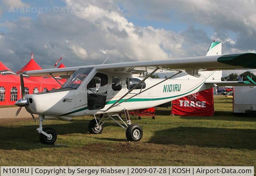 N101RU, Hachem E-7 Bush Hog C/N 001, EAA AirVenture 2009