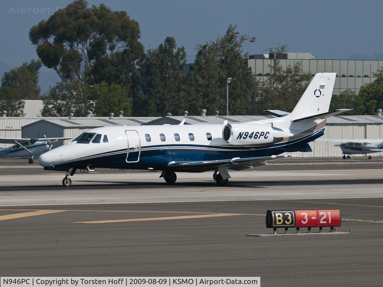 N946PC, 2007 Cessna 560XL C/N 560-5728, N946PC departing from RWY 21