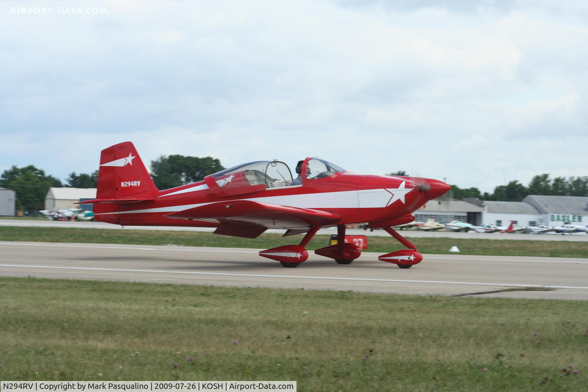 N294RV, 1994 Vans RV-6A C/N 22485, RV-6A