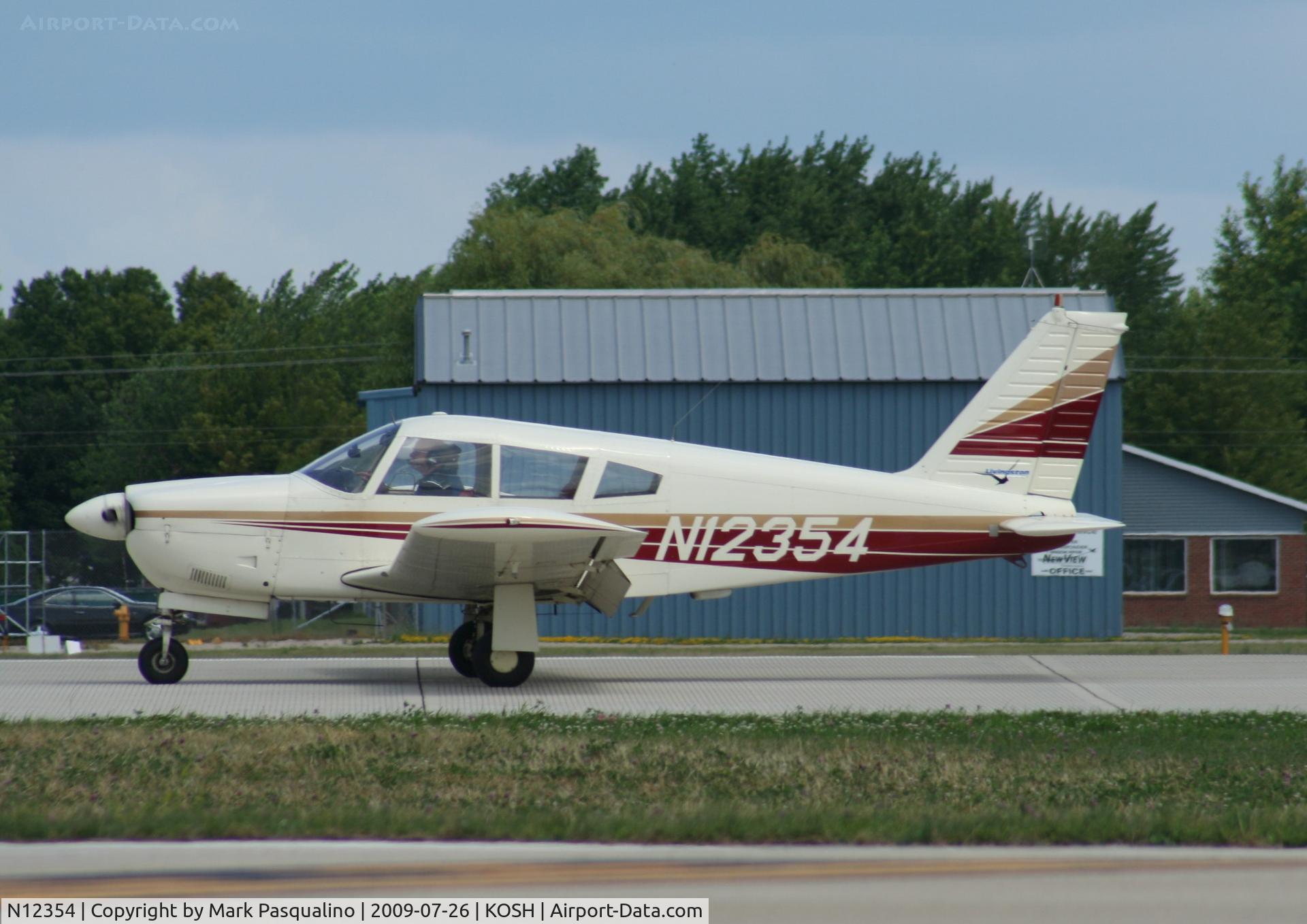 N12354, 1968 Piper PA-28R-180 Cherokee Arrow C/N 28R-30607, Piper PA-28R-180