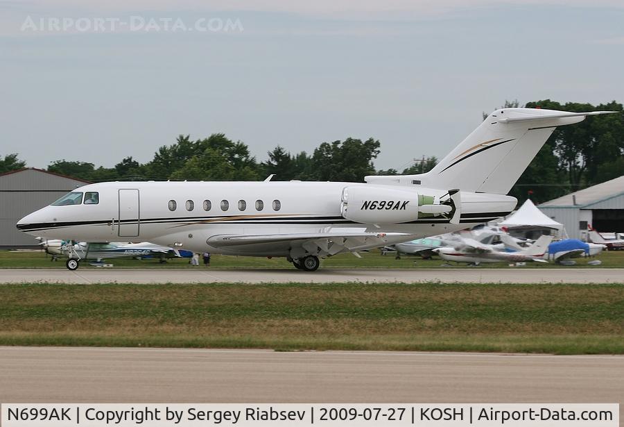 N699AK, 2008 Hawker Beechcraft 4000 C/N RC-16, EAA AirVenture 2009